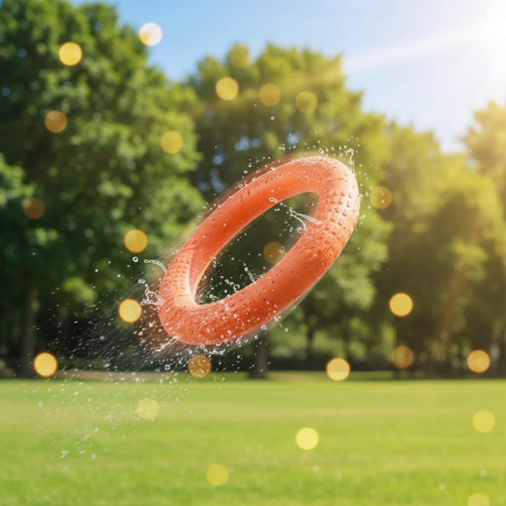 Orange Ring Dog Toy – Creative Lifestyle